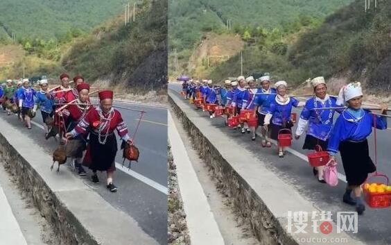 婆家40多人護送女子回娘家 這種被重視的感覺真的很好