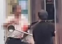 男子持刀傷人 鹵菜店店長拿大勺對峙 背后真相實在讓人驚愕