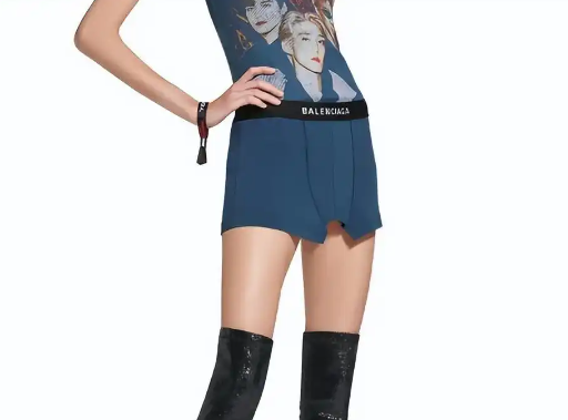 巴黎世家平角短褲造型裙子4500一條 真的是太瘋狂了